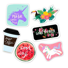 Deals and Offers on - Artangle Vinyl Graffiti Decals Multipurpose Sticker (3 x 3 Inch, Set of 6, Stcomboaa09, Multicolour) Deals, Discounts & Offers on - Artangle Vinyl Graffiti Decals Multipurpose Sticker (3 x 3 Inch, Set of 6, Stcomboaa09, Multicolour)