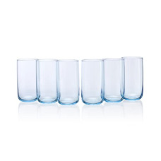 Deals and Offers on - Pasabahce Iconic Glass from House of Pasabahce The Original Pasabahce from Turkey, Blue Transparent Iconic Glasses, 365 ml in Set of 6 Pcs, Perfect fit Deals, Discounts & Offers on - Pasabahce Iconic Glass from House of Pasabahce The Original Pasabahce from Turkey, Blue Transparent Iconic Glasses, 365 ml in Set of 6 Pcs, Perfect fit