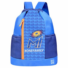 Deals, Discounts & Offers on Laptop Accessories - EUME Mumbai Indians 19 Ltrs Drawstring Backpack with 1 Compartment Men & Women Fit Up to 13.3 inch Laptop Royal Blue Color