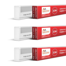 Deals and Offers on - Murphy LED Tubelight (Pack of 3, 20W, 4 Feet, White) Deals, Discounts & Offers on - Murphy LED Tubelight (Pack of 3, 20W, 4 Feet, White)
