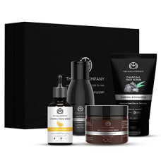 Deals, Discounts & Offers on Beauty Care - The Man Company Face on Point Facial Kit with Vitamin C Serum, Charcoal Face Wash & Face Scrub, daily Moisturizing Cream | Soft & Supple Skin | Gift Set