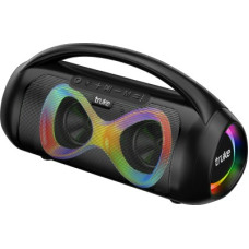 Deals and Offers on - truke Infinity Portable Box with RGB LEDs, 12hrs Battery, Powerful Sound & Bass 50 W Bluetooth Party Speaker(Black, Stereo Channel) Deals, Discounts & Offers on - truke Infinity Portable Box with RGB LEDs, 12hrs Battery, Powerful Sound & Bass 50 W Bluetooth Party Speaker(Black, Stereo Channel)