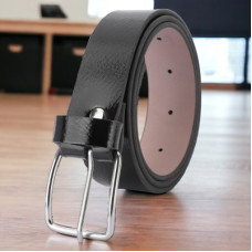 Deals and Offers on - RoadsterMen Formal Black Artificial Leather Belt Deals, Discounts & Offers on - RoadsterMen Formal Black Artificial Leather Belt
