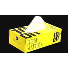 Deals, Discounts & Offers on  - 10on Lite Soft Facial Tissue Box - 2 Ply Napkins,100 Pulls - 18x20 cms