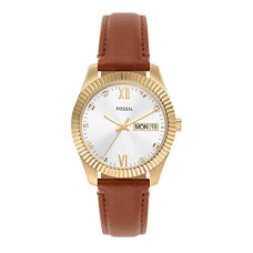 Deals and Offers on Men - Fossil Scarlette Analog Silver Dial Women's Watch-ES5184 Deals, Discounts & Offers on Men - Fossil Scarlette Analog Silver Dial Women's Watch-ES5184