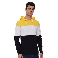 Deals, Discounts & Offers on Men - [Size L] Amazon Brand - Symbol Men Regular Full Sleeve Hoddie T-Shirt
