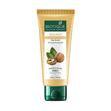 Deals and Offers on - Biotique Walnut Exfoliating & Polishing Face Scrub For Normal to Dry Skin, 100gm Deals, Discounts & Offers on - Biotique Walnut Exfoliating & Polishing Face Scrub For Normal to Dry Skin, 100gm