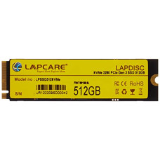 Deals and Offers on - LAPCARE LAPDISC NVMe 2280 PCIe Gen 3 SSD 512GB Deals, Discounts & Offers on - LAPCARE LAPDISC NVMe 2280 PCIe Gen 3 SSD 512GB