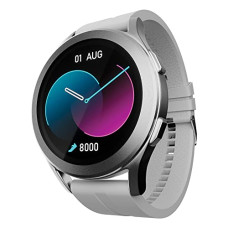 Deals and Offers on - SENS EDYSON 2 Smartwatch with 1.32 Round IPS Display with BT Calling, 150+ Watch Faces & Free Additional Strap (Platinum Grey) Deals, Discounts & Offers on - SENS EDYSON 2 Smartwatch with 1.32 Round IPS Display with BT Calling, 150+ Watch Faces & Free Additional Strap (Platinum Grey)