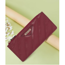Deals and Offers on - FastrackWomen Casual Maroon Artificial Leather Wrist Wallet(1 Card Slot) Deals, Discounts & Offers on - FastrackWomen Casual Maroon Artificial Leather Wrist Wallet(1 Card Slot)