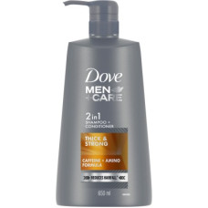 Deals and Offers on - DOVE Men+Care Thick & Strong 2in1 Shampoo+Conditioner(650 ml) Deals, Discounts & Offers on - DOVE Men+Care Thick & Strong 2in1 Shampoo+Conditioner(650 ml)
