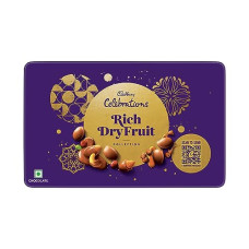 Deals and Offers on - Cadbury Celebrations Rich Dry Fruit Collection Chocolate Gift Box, 177 Grams Deals, Discounts & Offers on - Cadbury Celebrations Rich Dry Fruit Collection Chocolate Gift Box, 177 Grams
