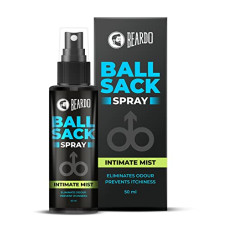 Deals, Discounts & Offers on Health & Personal Care - Beardo Ball Sack Spray For Men, 50ml | Intimate Care Spray for Fresh, Clean and Dry Balls | Intimate Hygiene Body Spray for Men; Prevents Odor, itch | Strictly for men Gift