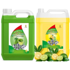 Deals and Offers on - MKRB Germ Protection Fast Cleansing lemon power dishwash gel Dish Cleaning Gel(Lemon Flavor and Lavender Flavor, 2 x 5 L) Deals, Discounts & Offers on - MKRB Germ Protection Fast Cleansing lemon power dishwash gel Dish Cleaning Gel(Lemon Flavor and Lavender Flavor, 2 x 5 L)