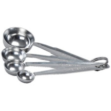 Deals and Offers on - WONDERCHEF Ambrosia Measuring Spoons Measuring Cup Set(15 ml, 5 ml, 2.5 ml, 1.25 ml) Deals, Discounts & Offers on - WONDERCHEF Ambrosia Measuring Spoons Measuring Cup Set(15 ml, 5 ml, 2.5 ml, 1.25 ml)
