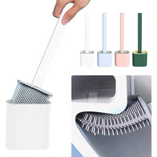 Deals and Offers on - Figment Silicone Water Drop Toilet Brush and Holder Set, Wall Mounted Deep Cleaning Toilet Bowl Brush Deals, Discounts & Offers on - Figment Silicone Water Drop Toilet Brush and Holder Set, Wall Mounted Deep Cleaning Toilet Bowl Brush