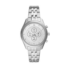 Deals, Discounts & Offers on Men - Fossil Scarlette Hybrid HR Analog Two Tone Dial Women's Watch-FTW7041