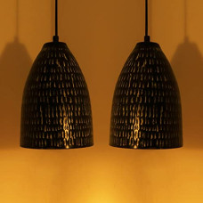 Deals and Offers on - ExclusiveLane Iron Pendant Lights for Ceiling Hanging Lights Pendant Lamp | 'Divine Ebony' Hand-Hammered Ceiling Lamp Hanging Lamp Deals, Discounts & Offers on - ExclusiveLane Iron Pendant Lights for Ceiling Hanging Lights Pendant Lamp | 'Divine Ebony' Hand-Hammered Ceiling Lamp Hanging Lamp