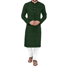 Deals, Discounts & Offers on Men - ashtang Men Plain Kurta