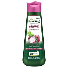 Deals and Offers on - Kesh King Organic Onion Shampoo With Curry Leaves Reduces Hair Fall Upto 98%,Boosts Hair Growth&Keeps Hair Smooth Upto 48Hrs|Repairs Dry&Damaged Hair|Makes Hair Silky&Bouncy - 300Ml,347 Grams Deals, Discounts & Offers on - Kesh King Organic Onion Shampoo With Curry Leaves Reduces Hair Fall Upto 98%,Boosts Hair Growth&Keeps Hair Smooth Upto 48Hrs|Repairs Dry&Damaged Hair|Makes Hair Silky&Bouncy - 300Ml,347 Grams