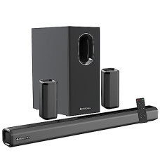 Deals and Offers on - ZEBRONICS Juke BAR 7400 PRO 5.1 Channel soundbar with 6.5 Deals, Discounts & Offers on - ZEBRONICS Juke BAR 7400 PRO 5.1 Channel soundbar with 6.5