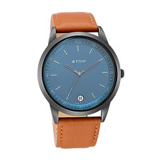 Deals, Discounts & Offers on Men - Titan Analog Blue Dial Men's Watch-1806NL03