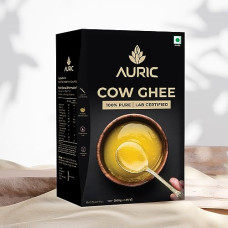 Deals and Offers on - Auric Lab Certified Cow Ghee 1L | 100% Pure and Natural | Desi Ghee | Highly Nutritious | Helps Keep Your Heart Healthy | Boost Immunity & Energy Deals, Discounts & Offers on - Auric Lab Certified Cow Ghee 1L | 100% Pure and Natural | Desi Ghee | Highly Nutritious | Helps Keep Your Heart Healthy | Boost Immunity & Energy
