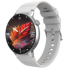 Deals, Discounts & Offers on  - beatXP Evoke Neo 1.43 Super AMOLED Display Bluetooth Calling Smart Watch, 466 * 466px, 800 Nits, 60Hz Refresh Rate, 100+ Sports Modes, 24/7 Health Tracking, AI Voice Assistant, IP67