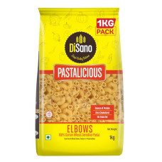 Deals, Discounts & Offers on  - DiSano Pastalicious 100% Durum Wheat Macroni Pasta, Elbow, 1kg