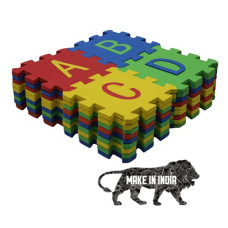 Deals, Discounts & Offers on  - VGRASSP 36 Pieces Mini Puzzle Foam Mat for Kids, Interlocking Learning Alphabet and Number Mat