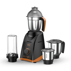 Deals and Offers on - Crompton Boltmix Pro 750 W Mixer grinder with 4 Jars (3 stainless steel Jars+ 1 Smoothie Jar)|Heavy Duty Powertron Motor & Motor Vent-X Technology |Black Deals, Discounts & Offers on - Crompton Boltmix Pro 750 W Mixer grinder with 4 Jars (3 stainless steel Jars+ 1 Smoothie Jar)|Heavy Duty Powertron Motor & Motor Vent-X Technology |Black