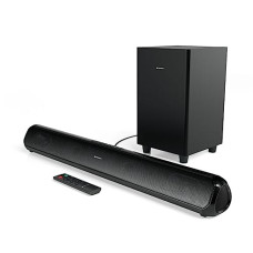 Deals, Discounts & Offers on  - Portronics Pure Sound Pro X1 100W Bluetooth Soundbar with Wired Subwoofer