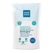 Deals, Discounts & Offers on Baby Care - Mee Mee Mild Baby Liquid Laundry Detergent, hypoallergen free, ph balanced, food grade (500 ml - Refill Pack)