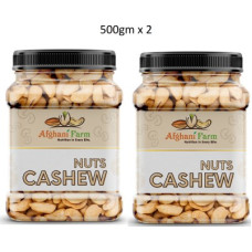 Deals, Discounts & Offers on Food and Health - Afgani Farm Nuts Delight Cashews Cashews(2 x 500 g)