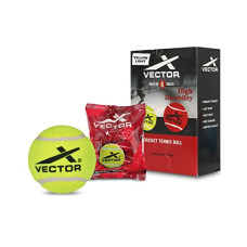 Deals and Offers on - Vector X Cricket Tennis Ball Size - Standard, Light (Pack of 3) Deals, Discounts & Offers on - Vector X Cricket Tennis Ball Size - Standard, Light (Pack of 3)