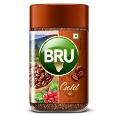 Deals, Discounts & Offers on  - Bru Gold | Premium Freeze Dried Coffee | Experience Intense Coffee Taste | Aromatic Instant Coffee | 100gram|Powder|Glass Bottle