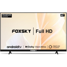 Deals, Discounts & Offers on Entertainment - Foxsky 109 cm (43 inch) Full HD LED Smart Android TV(43FS-VS)