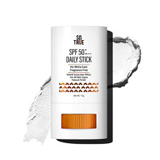 Deals and Offers on - Sotrue SPF 50+ Daily Sunscreen Stick 15g | Lightweight, Water Resistant | No White Cast | Broad Spectrum PA++++ | Non Sticky With Dewy Finish | Mess Free Sun Protection | Suitable Deals, Discounts & Offers on - Sotrue SPF 50+ Daily Sunscreen Stick 15g | Lightweight, Water Resistant | No White Cast | Broad Spectrum PA++++ | Non Sticky With Dewy Finish | Mess Free Sun Protection | Suitable