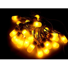 Deals, Discounts & Offers on  - Tucasa DW-155 Capsule Shape String Light (Florescent Yellow)