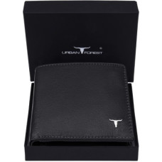 Deals, Discounts & Offers on  - URBAN FORESTMen Casual, Formal Black Genuine Leather Wallet - Regular Size(8 Card Slots)