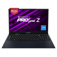 Deals, Discounts & Offers on Laptops - ZEBRONICS PRO Series Z NBC 4S, Intel Core 12th Gen i5 Processor (16GB RAM | 512GB SSD), 15.6-Inch (39.6 CM) IPS Display, (Ultra Slim | 38.5 Wh Large Battery | Windows 11 | Midnight Blue | 1.76 Kg)
