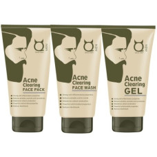Deals and Offers on - Qraa Acne Therapy set( Acne Clearing Face Wash 100gm + Acne Clearing Face Pack 100gm + Acne Clearing Gel 50gm)(3 Items in the set) Deals, Discounts & Offers on - Qraa Acne Therapy set( Acne Clearing Face Wash 100gm + Acne Clearing Face Pack 100gm + Acne Clearing Gel 50gm)(3 Items in the set)