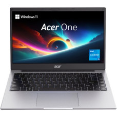 Deals, Discounts & Offers on Laptops - [For SBI Bank Credit Card] Acer One14 Backlit Intel Core i5 11th Gen 1155G7 - (8 GB/512 GB SSD/Windows 11 Home) Z8-415 Thin and Light Laptop(14 Inch, Silver, 1.49 Kg)