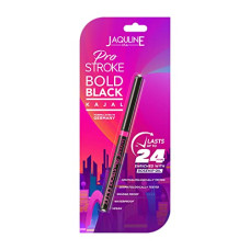 Deals, Discounts & Offers on Beauty Care - Jaquline USA Pro Stroke Bold Black Matte Kajal | Smudge Proof, Water proof, Vegan| 24Hr Stay