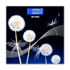Deals and Offers on - Ant Esports Flora Dandelion Personal Digital Bathroom weighing scale for Human body Weight measurement with Wide LCD Display Thick Tampered Glass Deals, Discounts & Offers on - Ant Esports Flora Dandelion Personal Digital Bathroom weighing scale for Human body Weight measurement with Wide LCD Display Thick Tampered Glass