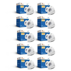 Deals, Discounts & Offers on  - Murphy 2 Watts LED Cool White Round Spot Light, Pack of 10