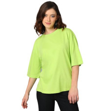 Deals, Discounts & Offers on Women - KOTTY Women's Cotton Blend Solid Oversized T-Shirts