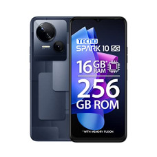 Deals, Discounts & Offers on Electronics - TECNO Spark 10 5G (Meta Black, 8GB RAM,256GB Storage)|16GB Expandable RAM | Ultra Clear 50MP Superior Rear Camera| Dimensity 6020 7nm Powerful 5G Processor