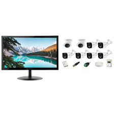 Deals and Offers on - Honeywell 2 MP (6+2) CCTV KIT +Zebronics 18.5 inch Monitor Deals, Discounts & Offers on - Honeywell 2 MP (6+2) CCTV KIT +Zebronics 18.5 inch Monitor