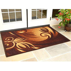Deals and Offers on - Kuber Industries Country Modern Door Mat/Floor Mat|Solid Print & Cotton Material|Water Absorbent & Easy to Wash|Size Large 71 X 47 Cm (Brown), Large Rectangle Deals, Discounts & Offers on - Kuber Industries Country Modern Door Mat/Floor Mat|Solid Print & Cotton Material|Water Absorbent & Easy to Wash|Size Large 71 X 47 Cm (Brown), Large Rectangle